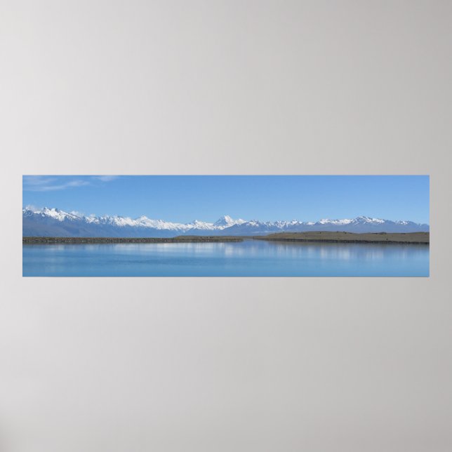 Tekapo-See, Neuseeland Poster (Vorne)