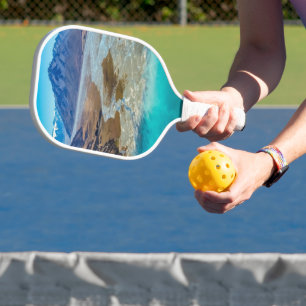 Tekapo-See und Südalpen, Neuseeland Pickleball Schläger