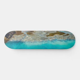 Tekapo-See und Südalpen, Neuseeland Skateboard
