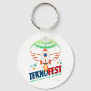 TEKNOFEST Raketendesign - Luftfahrt und Technologi Schlüsselanhänger