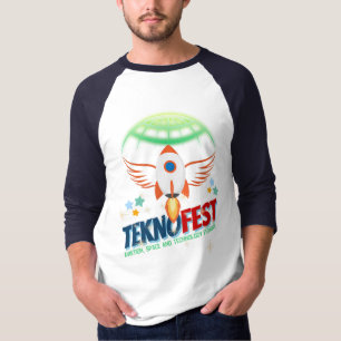 TEKNOFEST Raketendesign - Luftfahrt und Technologi T-Shirt