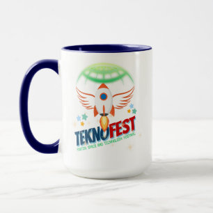 TEKNOFEST Raketendesign - Luftfahrt und Technologi Tasse