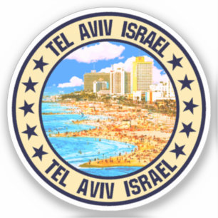 Tel Aviv Aufkleber
