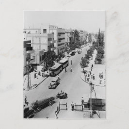 Tel Aviv in den frühen 1930er Jahren Postkarte