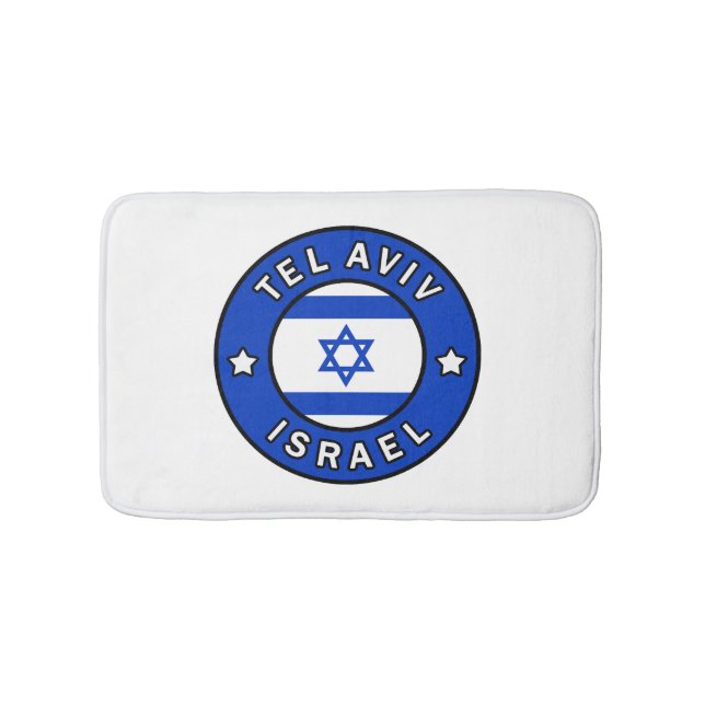 Tel Aviv Israel Badematte (Vorderseite)