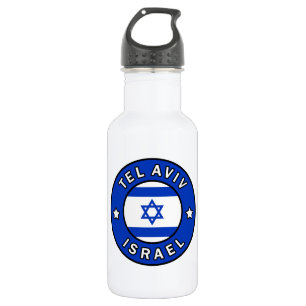 Tel Aviv Israel Edelstahlflasche