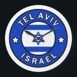 Tel Aviv Israel Große Wanduhr<br><div class="desc">Tel Aviv Israel</div>