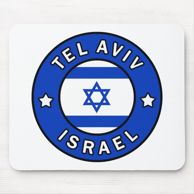 Tel Aviv Israel Mousepad (Vorne)