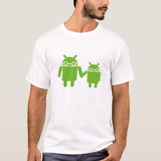 Tel père, tel fils T-shirt androïde
