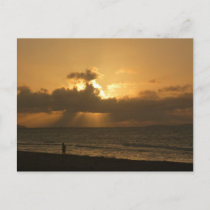 Tela Beach Run Postkarte