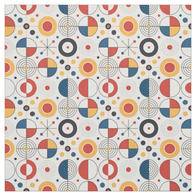 Tela con diseño geométrico stoff (Muster)
