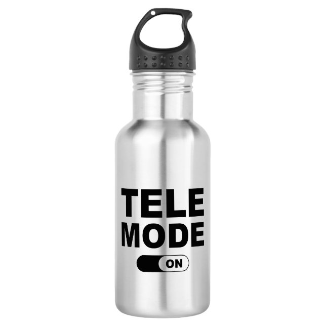 Tele-Modus Ein Edelstahlflasche (Vorderseite)