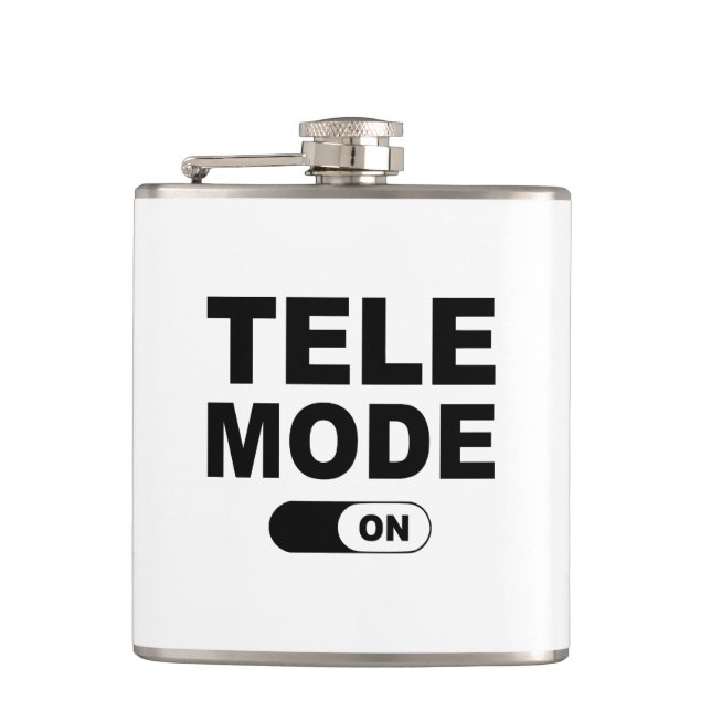 Tele-Modus Ein Flachmann (Vorderseite)