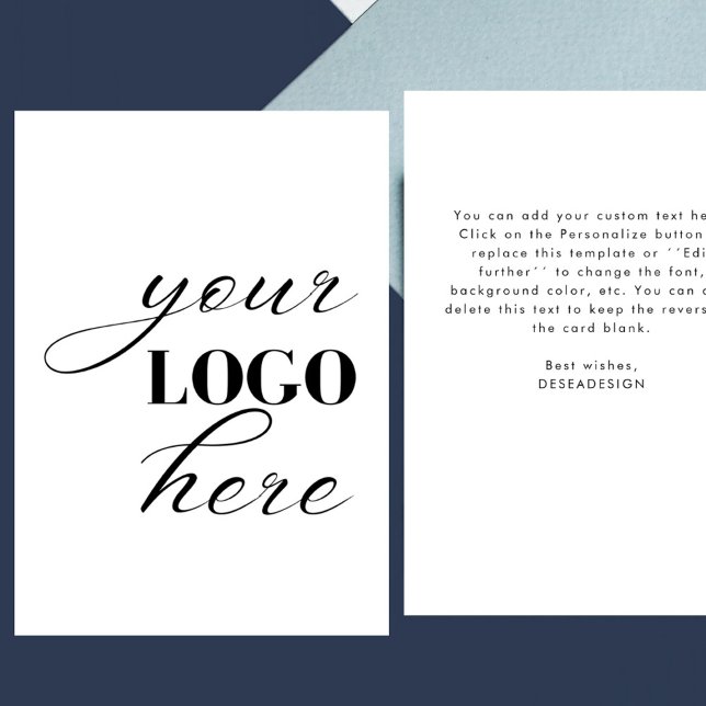 Téléchargez ici votre propre carte Portrait 5" x 7 (Créateur téléchargé)