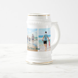 Téléchargez Votre Collage de Photos Mug à Bière Te