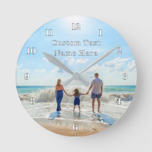 Téléchargez votre horloge murale de photos cadeau