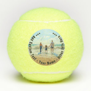 Téléchargez Votre Photo Balles de Tennis Cadeau Aj
