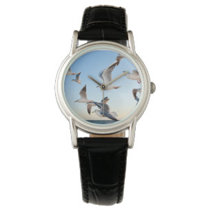 Téléchargez votre photo, oiseaux de vol, montre
