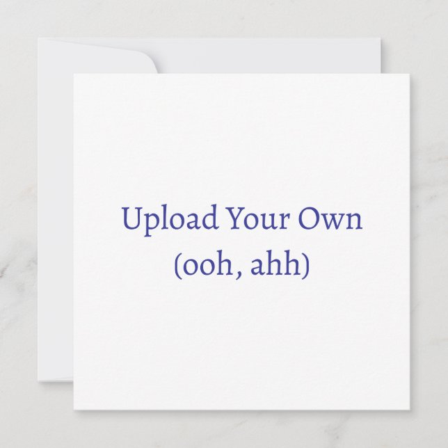 Téléchargez votre propre carte ou invitation DIY (Devant)