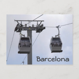 Telefèric de Montjuïc, Barcelona Postkarte