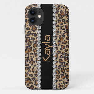 Telefon 5 des Gepards I KASTEN-bling ENTWURF iPhone 11 Hülle