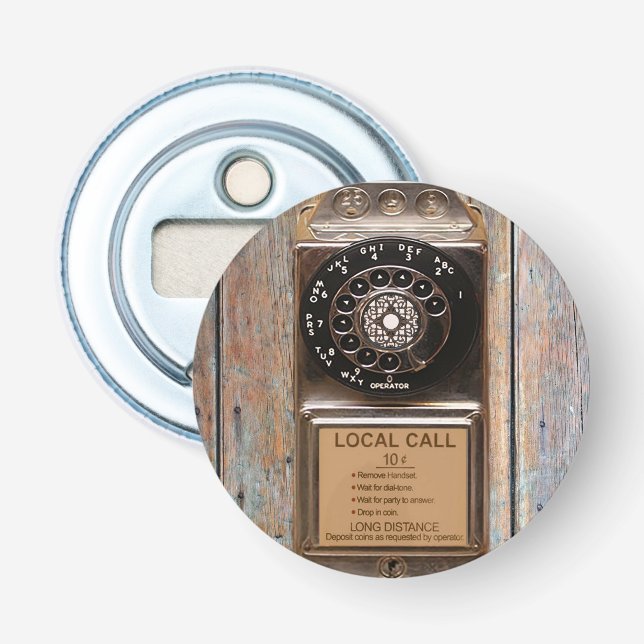 Telefon Antiquitätentelefon robuste Flaschenöffner (Vorderseite)