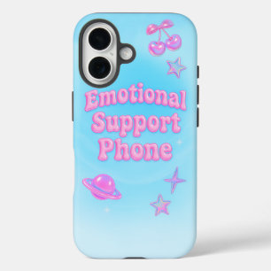 Telefon für emotionale Unterstützung iPhone 16 Hülle