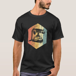 Telefon für Retro-Telefongespräch T-Shirt