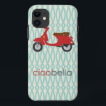Telefon-Kasten Ciao Bella Case-Mate iPhone Hülle<br><div class="desc">Telefonkasten bella caio Roller des Retro Vespa reist der italienische,  der durch Rom inspiriert wird</div>