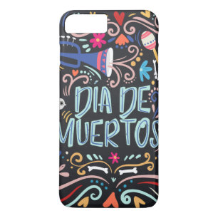 Telefon-Kasten Colorful Dia de Los Muertos   Case-Mate iPhone Hülle