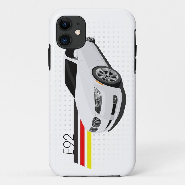 Telefon-Kasten des Coupé-E92 Case-Mate iPhone Hülle (Rückseite)