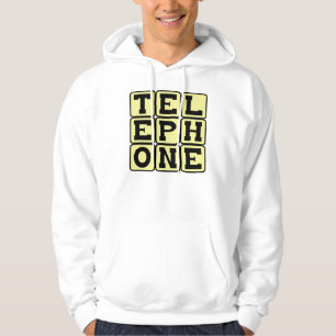 Telefon, Kommunikationsgerät Hoodie
