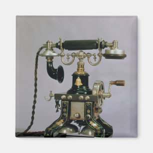 Telefon, nationaler Fernsprechdienst, USA, 1890 Magnet