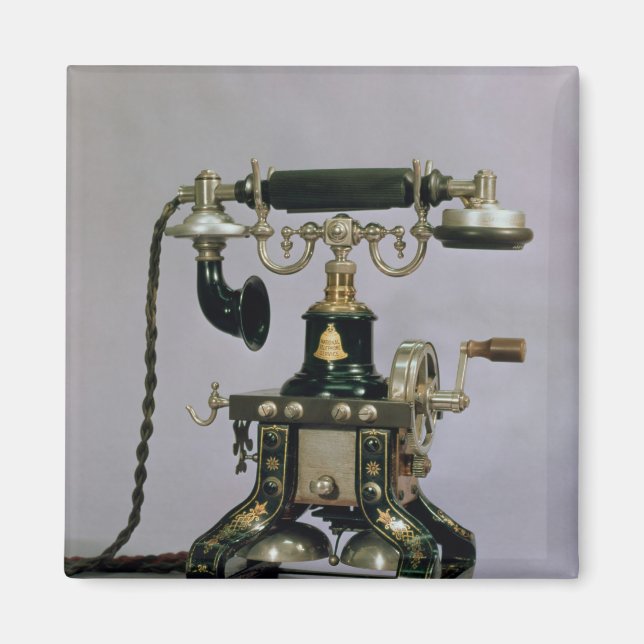 Telefon, Nationaler Telefondienst, USA, 1890 Magnet (Vorne)