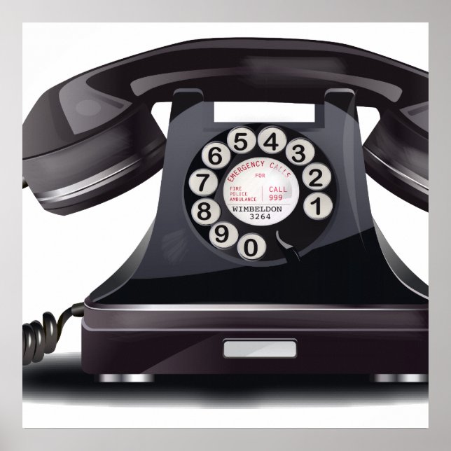 Telefon Poster (Vorne)