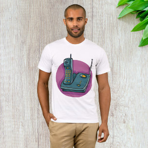 Telefon Und Anrufbeantworter Herren T-Shirt
