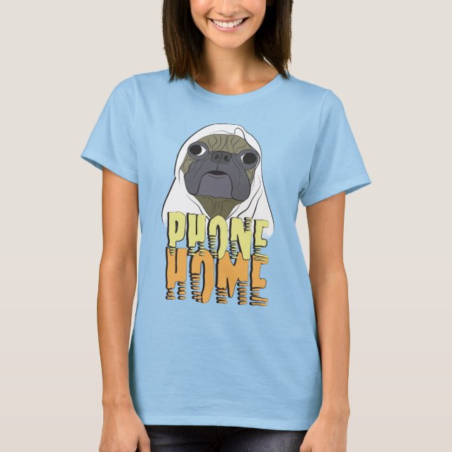 TELEFON-ZUHAUSE T-Shirt (Vorderseite)