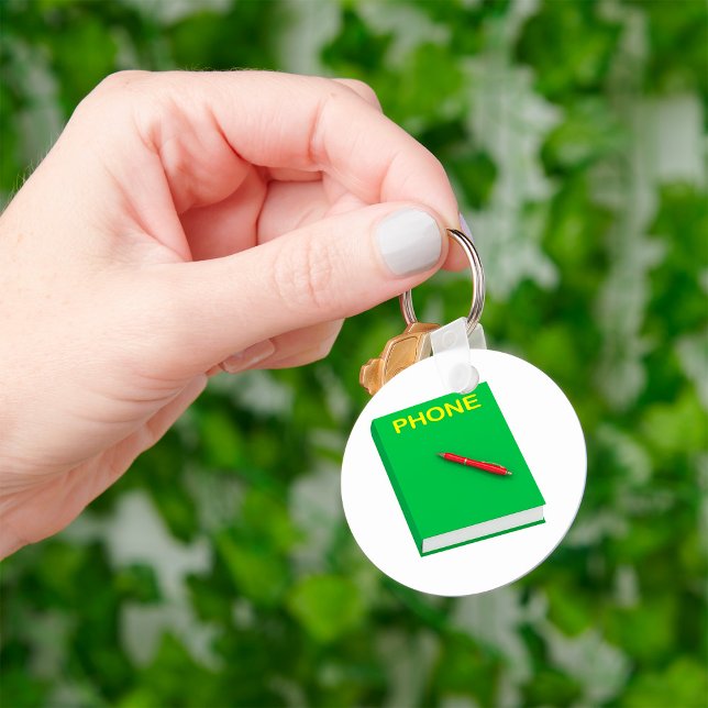 Telefonbuch Schlüsselanhänger (Von Creator hochgeladen)