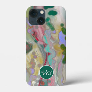 Telefonfälle Psychedelisch Pink Minze Monogram Case-Mate iPhone Hülle