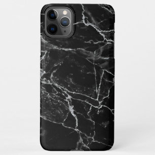 Telefongehäuse aus schwarzem Marmor iPhone 11Pro Max Hülle