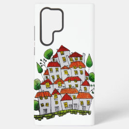 Telefongehäuse S22 Ultra (Doodle - Handgezeichnet) Samsung Galaxy Hülle