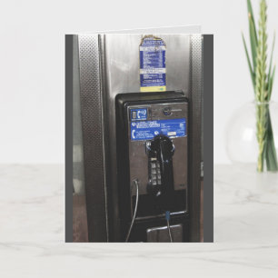 TELEFONHAUS USA HALLO GRUßKARTEN KARTE