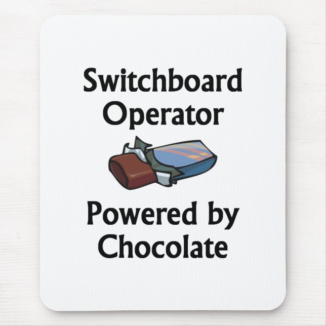 Telefonistin Mousepad (Vorne)