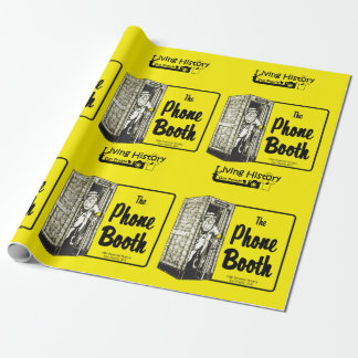 Telefonkabine Bar Wrapper Geschenkpapier