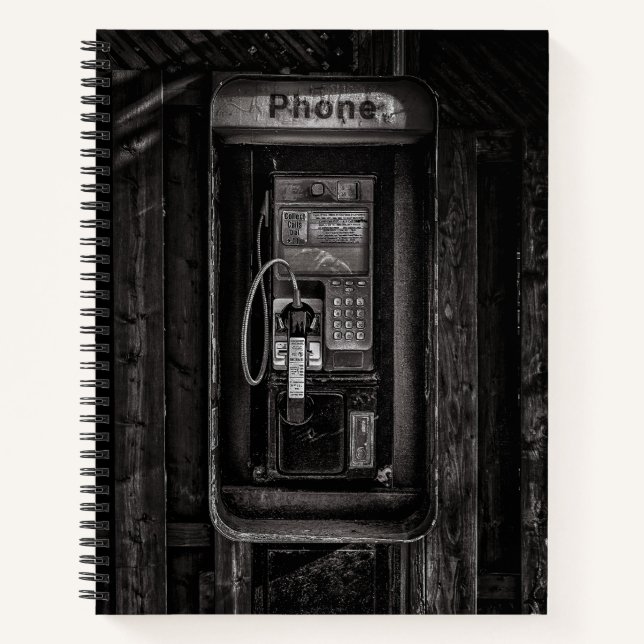 Telefonkabine Nr. 28 Notizbuch (Vorderseite)