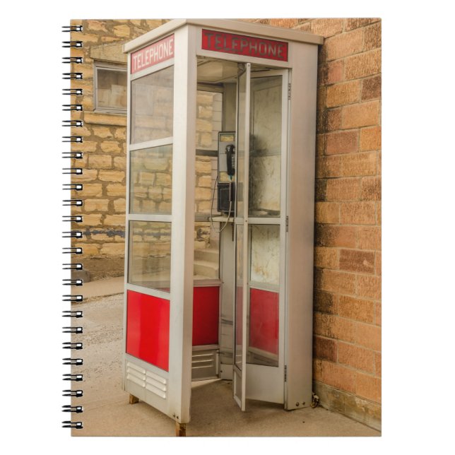 Telefonkabine - Pay Phone - Payphone - Public Phon Notizblock (Vorderseite)