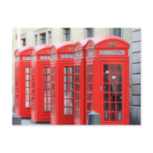 Telefonkabinen in London, England