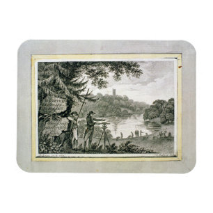 Telefonkarte von Humphrey Repton, graviert durch Magnet