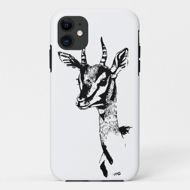 Telefonkasten der Gazelle I Case-Mate iPhone Hülle (Rückseite)
