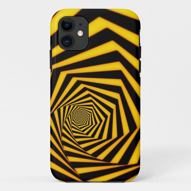 Telefonkasten der gelben Jacke Case-Mate iPhone Hülle (Rückseite)